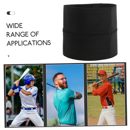 BESPORTBLE Elastic Baseball Glove Wrap Band Design Convenient Sticker Closure Openhole for Breathability Baseball Accessory for Enhanced Grip and Comfort