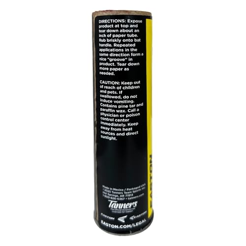 Easton | Grip Stick Bat Grip Enhancer | Clean Waxy Grip Aid for Baseball & Softball Bats | Multiple Sizes - size: 200 grams