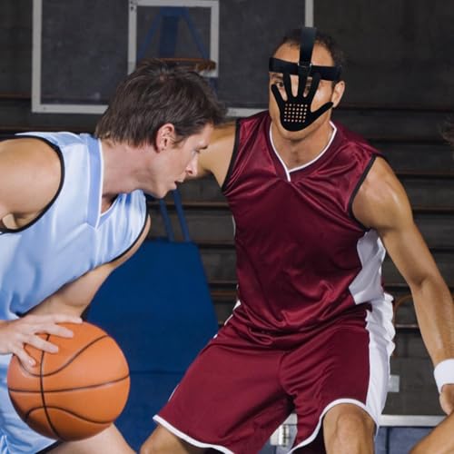 Basketball Masque - Vision Restriction Basketball, Eye-Blocking Shooter Training Masque | shootings Drill Vision, Basketball Game Training Equipment Shield Face Guard for Men and Women