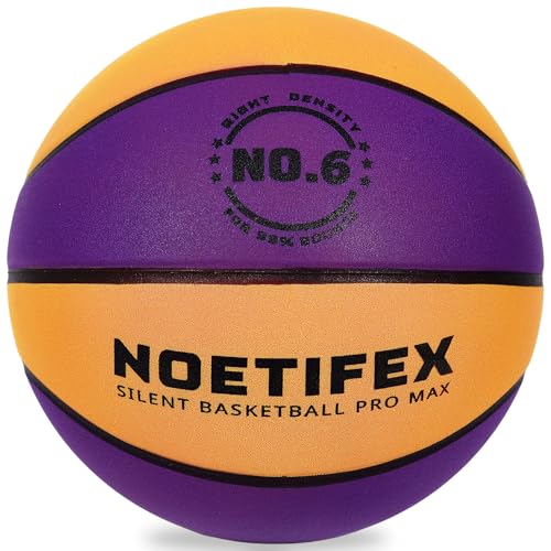 Upgraded Weighted Silent Basketball, High-Density Quiet Indoor Training Ball with Gift Box, Real Bounce Soft Material, Ideal for Home & Apartment Dribbling Practice
