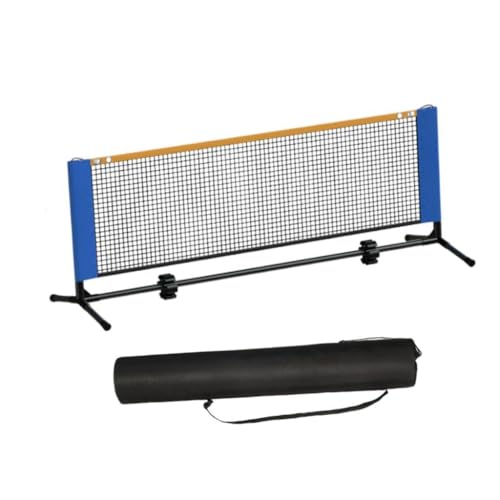 Generic Portable Pickleball Net with Storage Bag, Heavy-Duty, Ideal for Training, Tournaments, Garden Or Garage. - size: Iron Alloy 4.1m