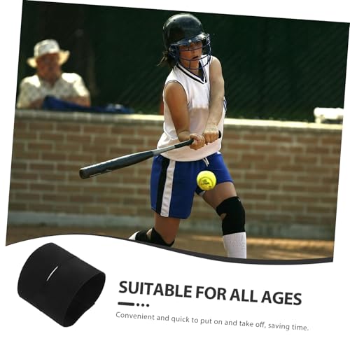 BESPORTBLE Elastic Baseball Glove Wrap Band Design Convenient Sticker Closure Openhole for Breathability Baseball Accessory for Enhanced Grip and Comfort