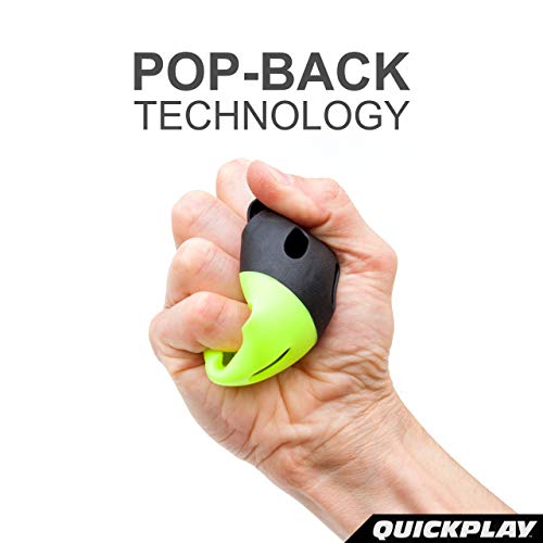 QUICKPLAY Baseball & Softball Indestructiballs | Heavy-Duty Training Balls | Long Lasting Limited Flight High Impact | Ultra-Durable Training Balls - style: BASEBALL Size (Pack of 12)
