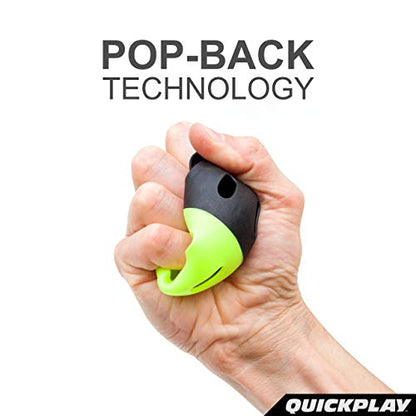 QUICKPLAY Baseball & Softball Indestructiballs | Heavy-Duty Training Balls | Long Lasting Limited Flight High Impact | Ultra-Durable Training Balls - style: BASEBALL Size (Pack of 12)