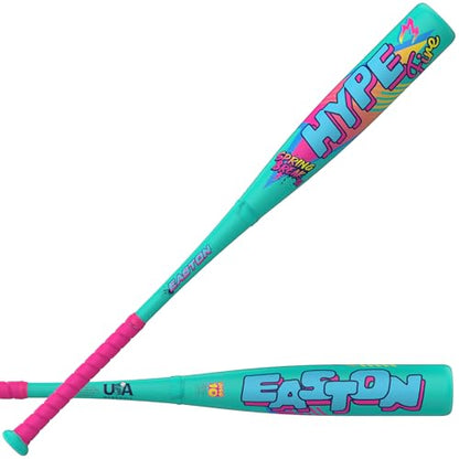 Easton | 2026 | Hype Fire Baseball Bat | USA | -5 / -8 / -10 / -11 Drop | 2 5/8" Barrel | 2 Pc. Composite - color: Spring Break Edition