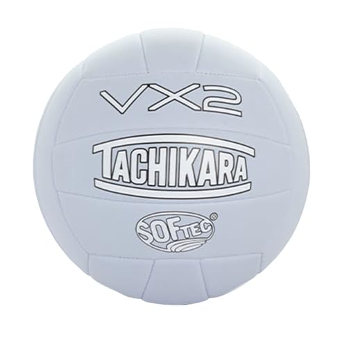 Tachikara VX2 Solid & Spark Volleyball - color: Pale Blue, style: Solid
