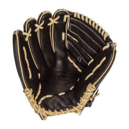 Wilson A2000 Pitcher's Baseball Gloves - color: Black/Blonde, size: 12"