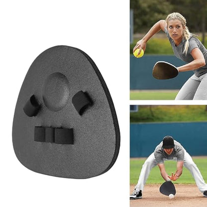 Fockety Baseball Training Glove, EVA Foam Fielding Trainer for Baseball and Softball Practice with Finger Board Structure, Improved Grip and Control Feel for Outdoor Use