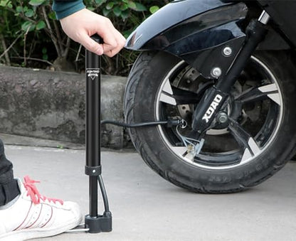 Ball Pump with Needle,Nozzle and Extension Hose for Football,Basketball,Volleyball, Rugby, Balloon & Other Inflatables Perfect Bike Pump for All Bikes