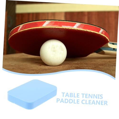 Table Tennis Cleaner Washable Eraser Sponge for All Paddles Portable Cleaner to Extend Lifespan Maintain Performance Gentle PVA Material for Cleaning