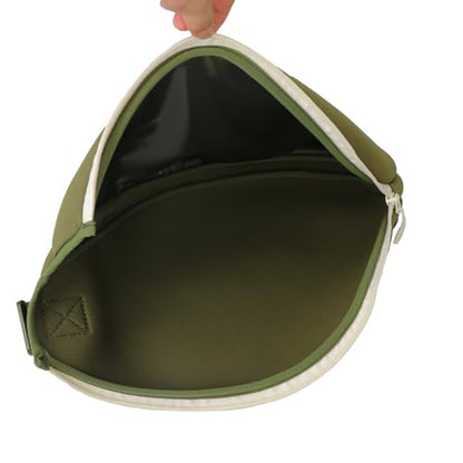 TOURBON Neoprene Padded Tennis Racket Bag Protector Cover Case with Zipper Pocket, Sports Backpack Sling Bag for Men Women
