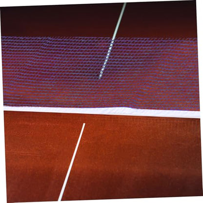 Portable Table Tennis Net and Post Set Elastic Mesh Net for Indoor Outdoor Use Easy Installation Compatible with Any Table