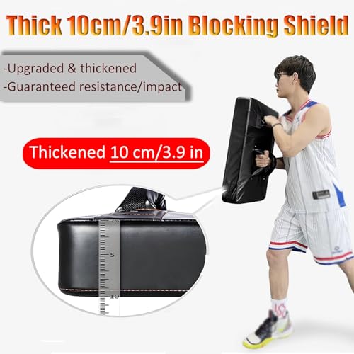 Thick 3.9in Blocking Pad for Football Training - Multi-Purpose Sports Drills Mat for Adult/Professional/Kids/Collegiate/Youth - Punching Pads for Martial Arts - size: LXW 15.7x25.6"