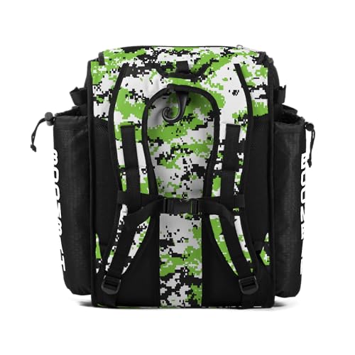 Boombah Mini Superpack Bat Bag Digital Camo Black/Lime Green - color: Black/Lime Green