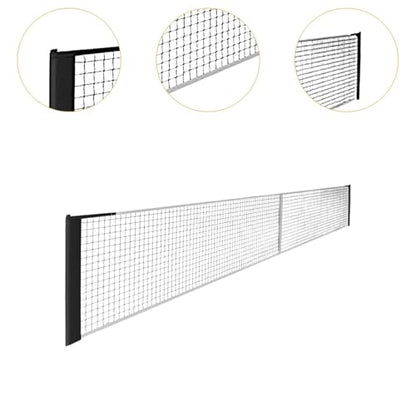 Vaveren Pickleball Net Versatile Pickleball Court Equipment Practice Net for Outdoor Activities Gym Beach (No Frame)