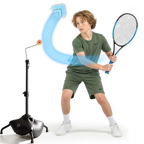 Tennis Training Aid,Tennis Practice Topspin Fast & Master Powerful Groundstrokes,Tennis Training Equipment for Beginners & Intermediate Players