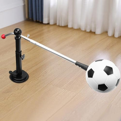 Soccer Feel Trainer - 100cm Kicking Portable Solo Practice Equipment, Throw Football Training Aid | Elastic Waist Belt Cord Control System for Indoor Outdoor Backyard Gym Playground Kids Boys