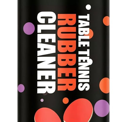 Table Tennis Rubber Cleaner - Quick Dry Spray Wipe, 250ml Maintenance Agent with Fast Acting, Sports Equipment, Care Accessory, Restoration Tool for Removing Dust Dirt and Enhancing Paddle Control