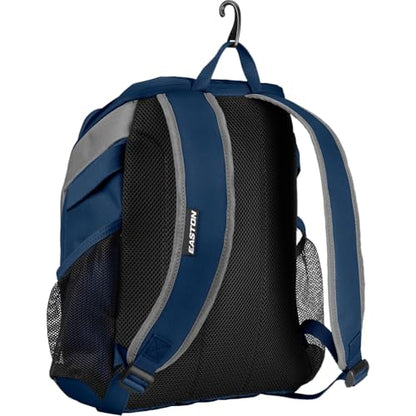Easton Dugout Youth Backpack Equipment Bag | Baseball & Softball | Multiple Colors - color: Navy