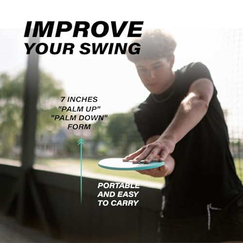 Bandit Sports Swing Disk Baseball Swing Trainer, Baseball Hitting Trainer Disks for Improving Baseball Swing, Baseball Training Equipment to Analyze Swing and Improve Batting Mechanics - size: Pack of 3