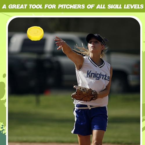 Hollowfly Softball Spinner 12 Inches Fastpitch Training Equipment for Pitcher Overhand Thrower - Sports Practice Aid for Top Collegiate Program