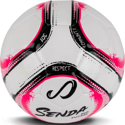 Senda Rio Premium Training Low-Bounce Futsal Ball, Fair Trade Certified - color: Pink, size: 4