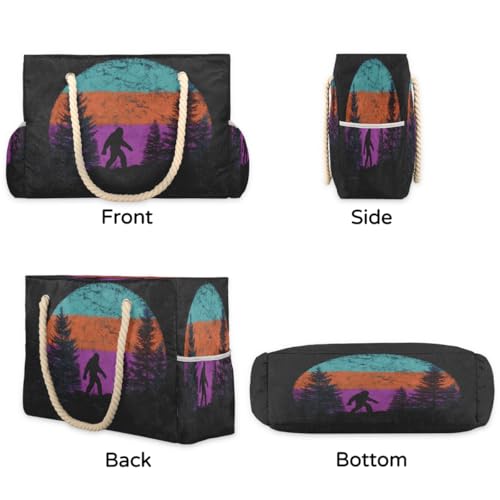 Beach Bag Waterproof Sand-proof Canvas Tote Lightweight Shoulder Bag Suitable for Family outdoor travel - color: D1