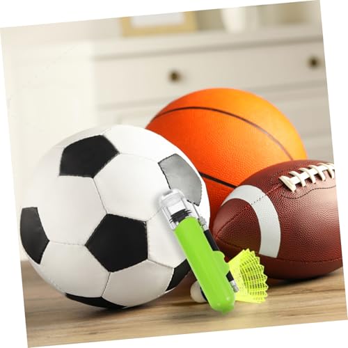 Kisangel Yoga Ball Pump Basketball Air Pump Soccer Ball Pump Balloon Hand Pump Hand Pump for Balls Volleyball - color: Light Green