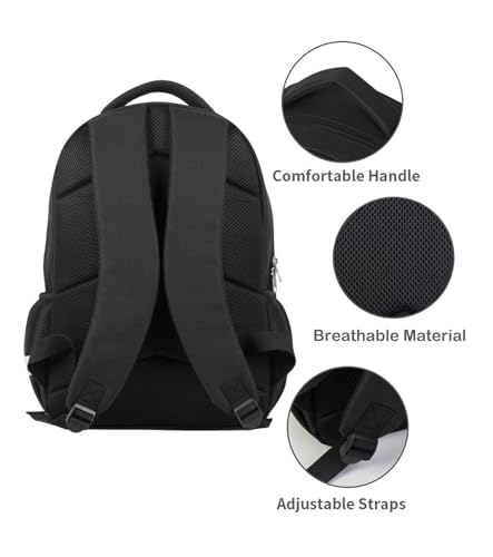 Basketball Kids Backpack for Boys and Girls, Middle School and Elementary Kids Sports Bookbag, Polyester, 23 Liters, Bottle Holder with Double Zippers, Giftable Lightweight Back Pack - color: A3-bookbag-basketball