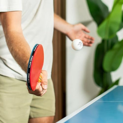 PRO-SPIN High-Performance Ping Pong Balls (12/24/60 Pack Sizes) | White 40+ Table Tennis Balls | Premium ABS Plastic | Professional Quality | Official Size & Weight | Indoor & Outdoor Games