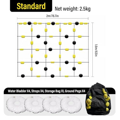 Soccer Training Equipment Goalkeeper Trainer, Goalie Training Equipment with Square Ball Deflector, Reaction Training Aid for Reflex Agility and Hand Eye Coordination Drills - size: Standard