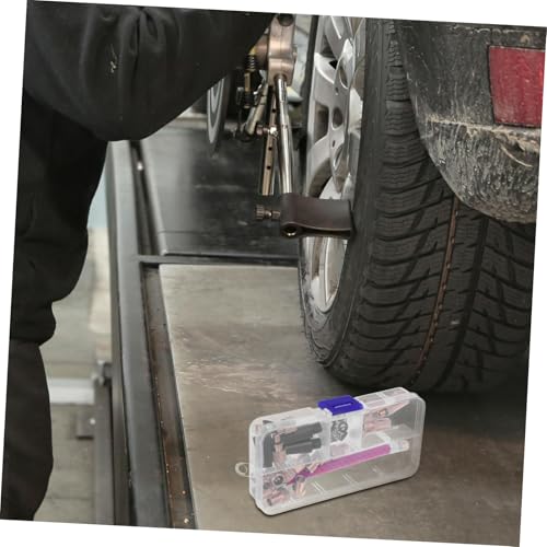 STOBAZA Bike Valve Adapter Replacement Kit Pump Needles Inflation Gauge for Sports Balls