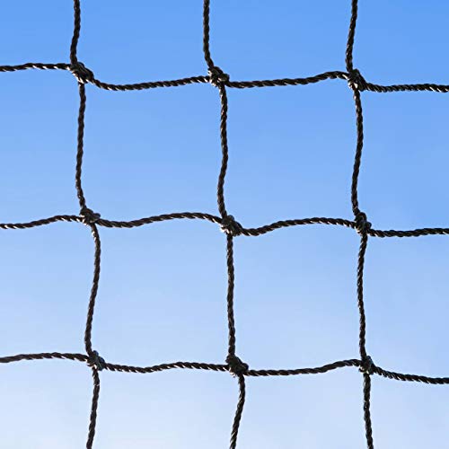 Baseball Backstop Nets | Professional Grade Sports Netting Available in 82 Sizes - 100% Weatherproof with Overlocked Edges - size: 10' x 200'