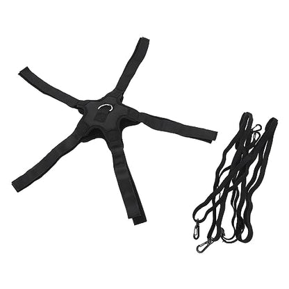 Volleyball Spike Trainer - 2Pcs Elastic Rebounder Belt System for Solo Arm Speed and Vertical Jumping Practice