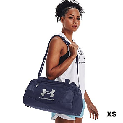 Under Armour Undeniable 5.0 Duffle - color: Midnight Navy (410)/Metallic Silver, size: Medium (58L)