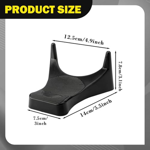 Qianly 3 Pieces Kickoff Kicking Tees Rugby Ball Display Stands Wear Resistant American Football Holders for Gift