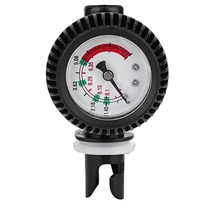 Inflatable Boat Kayak Air Pump for Surfboard, with Pressure Test, Long Hose Adapter, up to 0.6 Bar 8.55 PSI