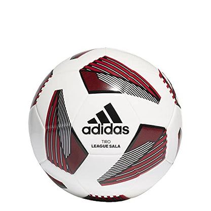 adidas Tiro Soccer Ball - color: White/Black/Silver Met., size: 3