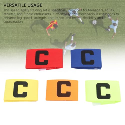 Agility Ladder Speed Training Equipment Set with Speed Ladder Soccer Cones Running Umbrella Football Fitness Training Equipment