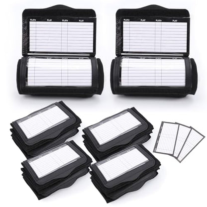 12 Packs Wristbands,Football Play Wristband,with Three-in-one Transparent Panel,Playbook Wristbands for Adult (Large)