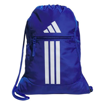 adidas Alliance Sackpack – Drawstring Backpack for Sports, Small Gym Bag - color: Team Royal Blue/3