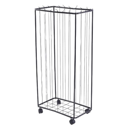 Garage Ball Storage Rack, Vertical Basketball Holder with Wheels, Rolling Ball Storage Cart Garage Sports Equipment Organizer for Footbal Volleyball Soccer Gym