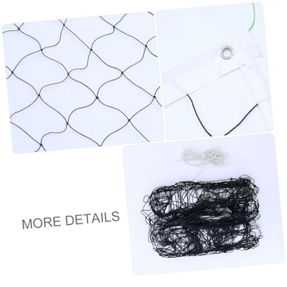BESTonZON Professional Beach Volleyball Net Set with Standard Mesh, Sturdy Outdoor Sports Ball Net for Training and Competition, Portable Backyard Volleyball Court Equipment