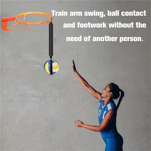 2/6/10pcs Volleyball Training Equipment Aid Practice Trainer with Adjustable Belt for Serving Setting Spiking Returns Ball - size: 2pcs