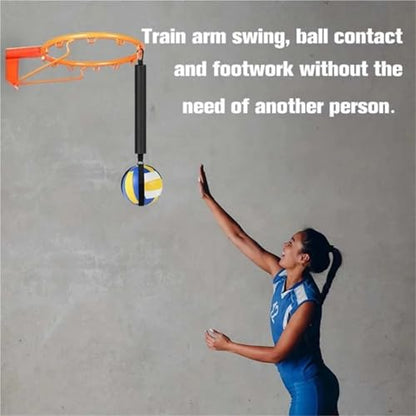 2/6/10pcs Volleyball Training Equipment Aid Practice Trainer with Adjustable Belt for Serving Setting Spiking Returns Ball - size: 2pcs