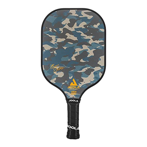 JOOLA Pickleball Paddle Journey and Seneca – Select Fiberglass or Carbon Fiber Surface – Lightweight Paddles – Control & Power Rackets for Beginners to Intermediates – USAP Approved – Multiple Styles - color: Journey | Camo 10mm