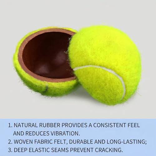 Tennis Training Ball with String for Trainer Balls Self Practice and Replacement Tool - 2.5 inch Durable & Wear-Resistant, Premium Training Ball, Ideal for Indoor and Outdoor Practice