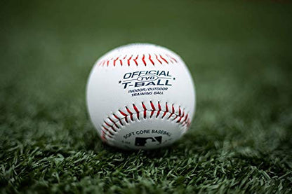Rawlings | Official T-Balls | TVB | Youth/6u | 3 Count | Sponge Rubber Core | Indoor/Outdoor