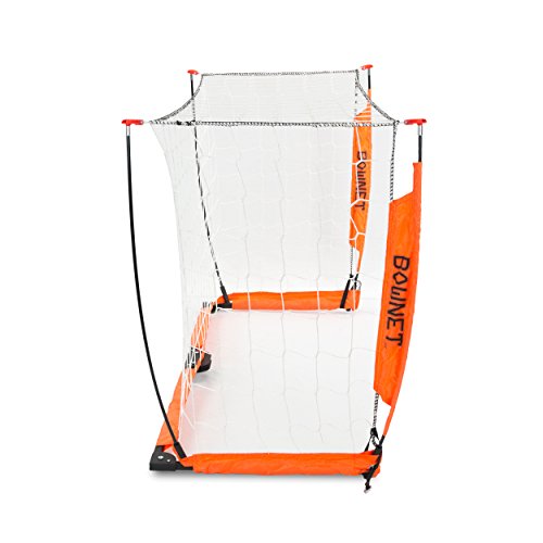 Bownet Portable Soccer Goal Net (3' x 5') Quick Setup - Durable Powder-Coated Steel Frame - Indoor Outdoor - Travel Bag Included - Practice Nets for Kids, Youth and Adults. Great Kids Soccer Goal.