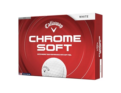 Callaway Golf Chrome Soft 2026 Golf Balls - color: White